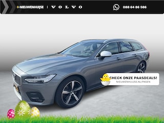 Volvo V90 2.0 T4 Business Sport Full LED | Camera | Adaptieve cruise control | stoel + stuur verwarming | Trekhaak | elektrisch panorama dak | lederen interieur | harman kardon | Head up display |
