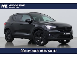 Volvo XC40 B3 Ultra Black Edition | Panoramadak | ACC | Trekhaak | 360° Camera | Stoel+Stuurverwarming