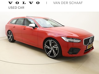Volvo V90 T4 210pk Business Sport / 21'' / Head-Up / Adapt. Cruise / BLIS / Elektr. Stoelen / DAB / Panoramadak / Polestar / Lederen Dashboard / Flippers / Harman&Kardon Audio /