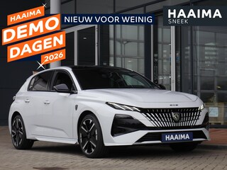 Peugeot 308 1.2 Hybrid 145 e-DCS6 GT | AGR stoelen | Stoel en stuurverwarming | Camera rondom | Adaptieve cruise control | Panoramadak | Afneembare trekhaak | Full led | 18 inch lichtmetalen velgen