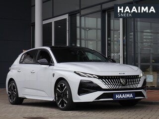 Peugeot 308 1.2 Hybrid 145 e-DCS6 GT | AGR stoelen | Stoel en stuurverwarming | Camera rondom | Adaptieve cruise control | Panoramadak | Afneembare trekhaak | Full led | 18 inch lichtmetalen velgen