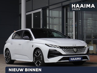 Peugeot 308 1.2 Hybrid 145 e-DCS6 GT | AGR stoelen | Stoel en stuurverwarming | Camera rondom | Adaptieve cruise control | Panoramadak | Afneembare trekhaak | Full led | 18 inch lichtmetalen velgen