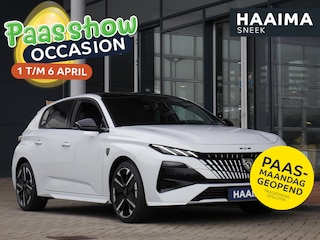 Peugeot 308 1.2 Hybrid 145 e-DCS6 GT | AGR stoelen | Stoel en stuurverwarming | Camera rondom | Adaptieve cruise control | Panoramadak | Afneembare trekhaak | Full led | 18 inch lichtmetalen velgen