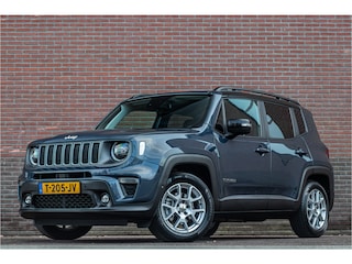 Jeep Renegade 1.5T e-Hybrid Limited, Origineel NL, Camera, Stoelverwarming, Full LED, Trekhaak, Navigatie, Park Assist, Keyless.