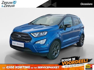 Ford Ecosport 1.0 EcoBoost ST-Line | Stoel- stuur en voorruitverwarming | Navigatie via Apple Carplay & Android auto | Parkeer sensoren | Cruise control