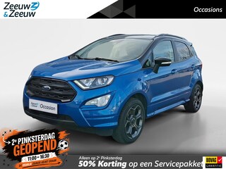 Ford Ecosport 1.0 EcoBoost ST-Line | Stoel- stuur en voorruitverwarming | Navigatie via Apple Carplay & Android auto | Parkeer sensoren | Cruise control