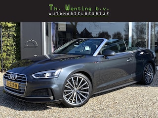 Audi A5 Cabriolet 2.0 TFSI Sport Pro Line S | Stoelverwarming | Digitale Cockpit | Cruise Control | Keyless | Navigatie | DAB | Sfeerverlichting | Trekhaak |