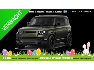 Land Rover Defender 110 2.0 P300e 110 X-Dynamic SE WOOLSTONE METALLIC|PANO DAK|TREKHAAK|20"LM VELGEN|COLD CLIMATE PACK|STOELVERWARMING| VERWACHT 08-2026