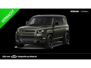 Land Rover Defender 110 2.0 P300e 110 X-Dynamic SE WOOLSTONE METALLIC|PANO DAK|TREKHAAK|20"LM VELGEN|COLD CLIMATE PACK|STOELVERWARMING| VERWACHT 08-2026