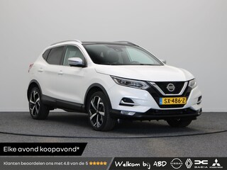 Nissan Qashqai 1.2 Tekna + | Bose | Panoramadak | Lederen Bekleding | Stoelverwarming | Voorruitverwarming |