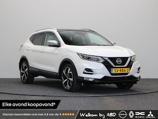 Nissan Qashqai 1.2 Tekna + | Bose | Panoramadak | Lederen Bekleding | Stoelverwarming | Voorruitverwarming |