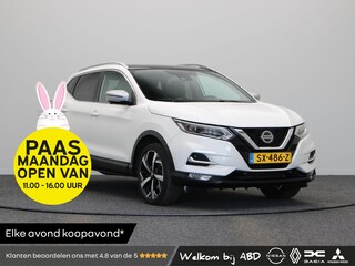 Nissan Qashqai 1.2 Tekna + | Bose | Panoramadak | Lederen Bekleding | Stoelverwarming | Voorruitverwarming |