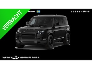 Land Rover Defender 110 2.0 P300e 110 X-Dynamic SE SANTORINI BLACK|PANO DAK|TREKHAAK|20"LM VELGEN|COLD CLIMATE PACK|STOELVERWARMING| VERWACHT 08-2026