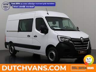 Renault Master 2.3DCi 150PK L2H2 Dubbele Cabine | 7-Persoons | Multimedia | Airco | Cruise | Trekhaak
