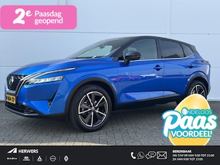 Nissan Qashqai 1.3 MHEV Xtronic Tekna / Trekhaak / 1800 kg trekgewicht / Apple carplay / Android auto / 360° Camera / Adaptieve cruise control / Achteruitrijcamera /