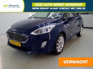 Ford Fiesta 1.0 EcoBoost 95pk 5dr Titanium | Navigatie By App | Climate control | 16 inch Licht metalen velgen |