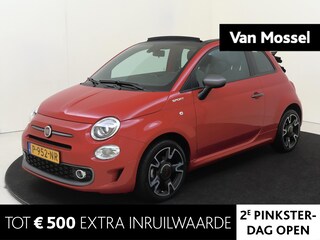 Fiat 500 1.0 Hybrid Sport | Cabriodak | Climate & Cruise Control | Apple Carplay/Android | lichtmetalen velgen 16" |