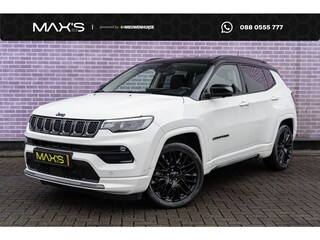 Jeep Compass 4xe 240 Plug-in Hybrid Electric S | PHEV | Adaptieve Cruise Control | Rondomzicht camera | Navigatie | Android Auto & Apple CarPlay | LED Koplampen | Stoel-/Stuurverwarming | Lederen Bekleding | Dodehoek Detectie |