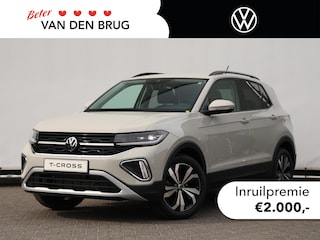 Volkswagen T-Cross Life Edition 1.0 TSI 116 PK | Led Matrix | Keyless | App-Connect | Trekhaak | PDC | Camera |