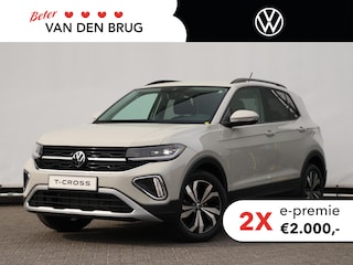 Volkswagen T-Cross Life Edition 1.0 TSI 116 PK | Led Matrix | Keyless | App-Connect | Trekhaak | PDC | Camera |