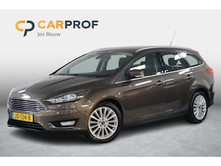 Ford Focus Wagon 1.0 Titanium 125 PK. All-Seasons | Climate | Cruise | Navi | Bluetooth.