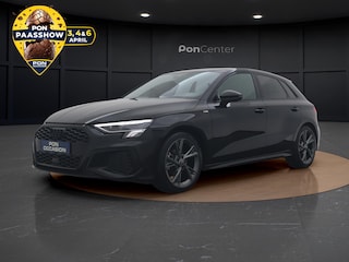 Audi A3 Sportback 35 TFSI S-line | Sportstoelen | Zwart Optiek | Navigatie | 18"|