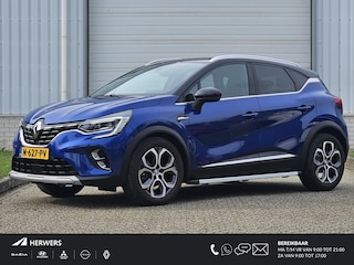 Renault Captur 1.6 E-Tech Hybrid 145 Intens / Stoelverwarming / Afneembare Trekhaak / Achteruitrijcamera / Apple Carplay & Android Auto / Dealer Onderhouden / 1e Eigenaar / Climate Control / Navigatie /
