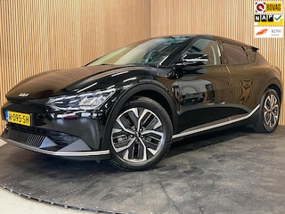 Kia EV6 58 kWh|100% SOH|AFN.TREKHAAK|LEDER|ACC|ANDROID+CARPLAY|CAMERA|STOEL+STUURVERW|NAP|ORG. NL-AUTO|INCL.BTW|1e EIGENAAR|