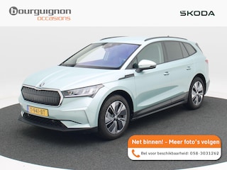 Skoda Enyaq iV 60 180 Pk | Trekhaak | Stoel/Stuur Verwarming | Camera | Navigatie | Climatronic | CarPlay | 19 Inch | 49.342 Km !!