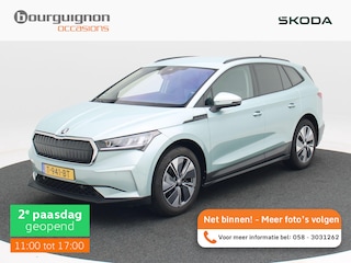 Skoda Enyaq iV 60 180 Pk | Trekhaak | Stoel/Stuur Verwarming | Camera | Navigatie | Climatronic | CarPlay | 19 Inch | 49.342 Km !!
