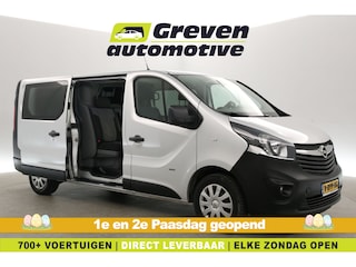Opel Vivaro 1.6 CDTI L2H1 | Dubbele Cabine | Airco | Camera | Cruise | Navigatie | Parkeersens.