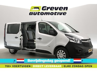 Opel Vivaro 1.6 CDTI L2H1 | Dubbele Cabine | Airco | Camera | Cruise | Navigatie | Parkeersens.