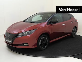 Nissan Leaf e+ N-Connecta 62 kWh 218PK | achterbank verwarmd | airco automatisch | Apple Carplay/Android Auto | Autonomous Emergency Braking | cruise control adaptief | LED koplampen | lichtmetalen velgen 17" | navigatiesysteem full map | voorstoelen verwarmd | warmtepomp |