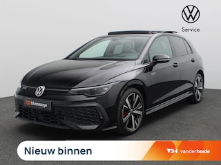 Volkswagen Golf 1.5 eHybrid GTE 272PK DSG SOH 100%, Pano-Schuifdak, Trekhaak, Black Style, Leder, 360gr. Camera, Head-Up Display, 18" LM Velgen, Matrix LED-Verlichting, Memorystoel