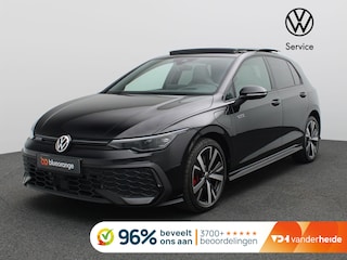 Volkswagen Golf 1.5 eHybrid GTE 272PK DSG SOH 100%, Pano-Schuifdak, Trekhaak, Black Style, Leder, 360gr. Camera, Head-Up Display, 18" LM Velgen, Matrix LED-Verlichting, Memorystoel