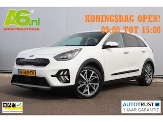 Kia Niro 1.6 GDi Style Edition Half Leder Carplay Android Navigatie Achteruitrijcamera Blind Spot Adaptive Cruise Control Rijstrooksensor Parkeersensor
