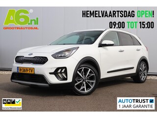 Kia Niro 1.6 GDi Style Edition Half Leder Carplay Android Navigatie Achteruitrijcamera Blind Spot Adaptive Cruise Control Rijstrooksensor Parkeersensor