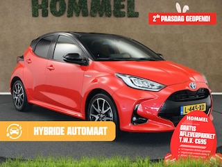 Toyota Yaris 1.5 Hybrid Launch Edition - HEAD-UP DISPLAY - APPLE CARPLAY/ANDROID AUTO - DODEHOEKDETECTIE - CRUISE CONTROL ADAPTIEF - CLIMATE CONTROL - KEYLESS ENTRY/START - VOORSTOELEN VERWARMD - EXTRA GETINT GLAS - LEDEREN BEKLEDING - BI-TONE