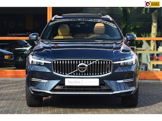 Volvo XC60 T8 Hybride AWD Ultimate Bright | Luchtvering | Massage | Stoel Ventilatie | Head-Up Display | 360° Camera |