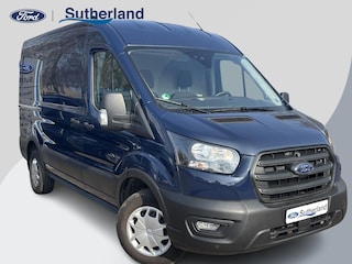 Ford Transit 350 2.0 TDCI L2H2 Trend | SCI | 130pk | Trekhaak | Achteruitrijcamera | Cruise control | Airco | Bluetooth | Voorruitverwarming | 3 zitplaatsen