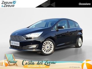 Ford C-MAX 1.0 Titanium | Camera | El. Achterklep | Climate Control | Navigatie | Apple Carplay&Android Auto | 17" Lichtmetaal | Dealer onderhouden! |