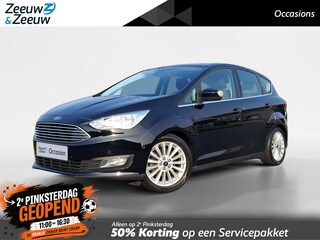 Ford C-MAX 1.0 Titanium | Camera | El. Achterklep | Climate Control | Navigatie | Apple Carplay&Android Auto | 17" Lichtmetaal | Dealer onderhouden! |