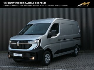 Renault Master T35 2.0 dCi 170 L2H2 Extra - NIEUW! - Zilver! - Dubbele schuifdeur - Trekhaak - Incl. vloerplaat & zijwandbekleding