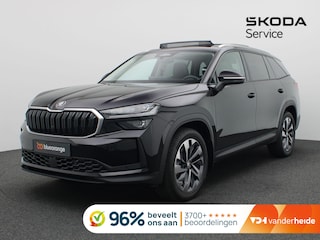 Skoda Kodiaq 1.5 TSI MHEV Business Edition 7p. 150PK DSG matrix led, trekhaak, adaptive cruise, side assist, schuif-kanteldak, stuur-stoelverwarming, achteruitrijcamera, alarm, keyless, 19" lichtmetaal