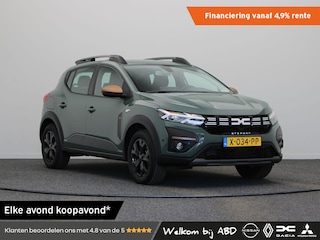 Dacia Sandero Stepway TCe 100pk ECO-G Extreme | Achteruitrijcamera | Parkeersensoren achter | Apple Carplay / Android auto | Trekhaak | Climate control | Cruise control |