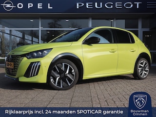 Peugeot 208 GT Hybrid 145pk e-DCS6 automaat, Rijklaarprijs, Camera voor en achter Adaptieve cruise control Panoramadak El. verstelbare stoel