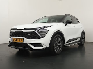 Kia Sportage 1.6 T-GDi Hybrid GT-PlusLine Achterbank verwarmd - Airco -Apple Carplay/Android Auto - Cruise Control - Dodehoekdetectie - Panorama Dak - Navigatie - Stuur/Stoelverwarming - Fabrieksgarantie tot 11-2029