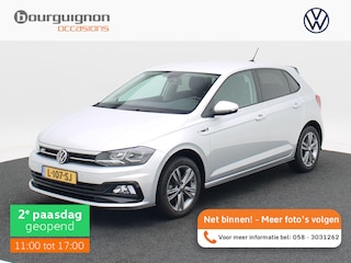 Volkswagen Polo 1.0 TSi R-Line | Adaptive Cruise | Climatronic | CarPlay | Parkeersensoren | Navigatie | 16 Inch | 98.183 Km !!