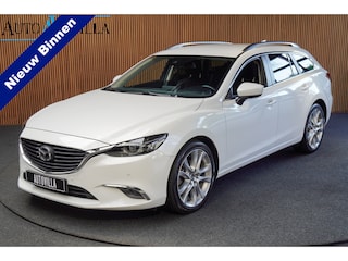 Mazda 6 Sportbreak 2.0 SkyActiv-G 165 Aut. Leer Navi Camera Bose Stuur- & stoelverwarming Climate PDC Metallic lak LM velgen
