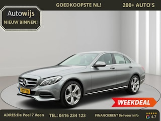 Mercedes-Benz C-klasse 180 Lease Edition|NAVI|LM-VELG|LED|NL AUTO
